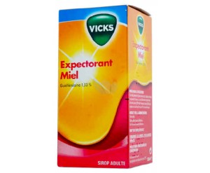 VICKS EXPECTORANT miel sirop 120 ml 